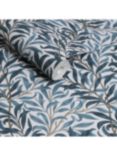 William Morris At Home Willow Bough Wallpaper, White/Blue