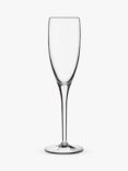 Luigi Bormioli Michelangelo Glass Flute, Set of 4, 200ml, Clear