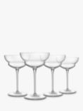 Luigi Bormioli Backdoor '20s Hemingway Cocktail Glass, Set of 4, 250ml, Clear