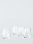 John Lewis Connoisseur Glass Tumbler, Set of 4, 400ml, Clear