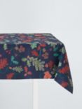 John Lewis Autumn Leaves PVC Tablecloth Fabric, Dark Night Sky