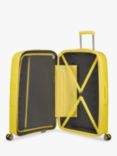 American Tourister Starvibe 77cm Expandable 4-Wheel Large Suitcase, Electric Lemon