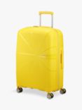 American Tourister Starvibe 4 wheel 67cm Medium Expandable Suitcase, Electric Lemon