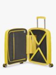 American Tourister Starvibe 4 wheel 55cm Expandable Cabin Case, Electric Lemon