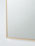 John Lewis ANYDAY Wood-Effect Square Wall Mirror, 55 x 55cm, Natural