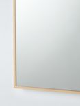 John Lewis ANYDAY Wood-Effect Full-Length Wall Mirror, 135 x 40cm, Natural