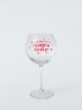 John Lewis Fancy a Tipple Gin Balloon Glass, 600ml, Multi