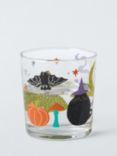 John Lewis Halloween Glass Tumbler, 380ml, Multi