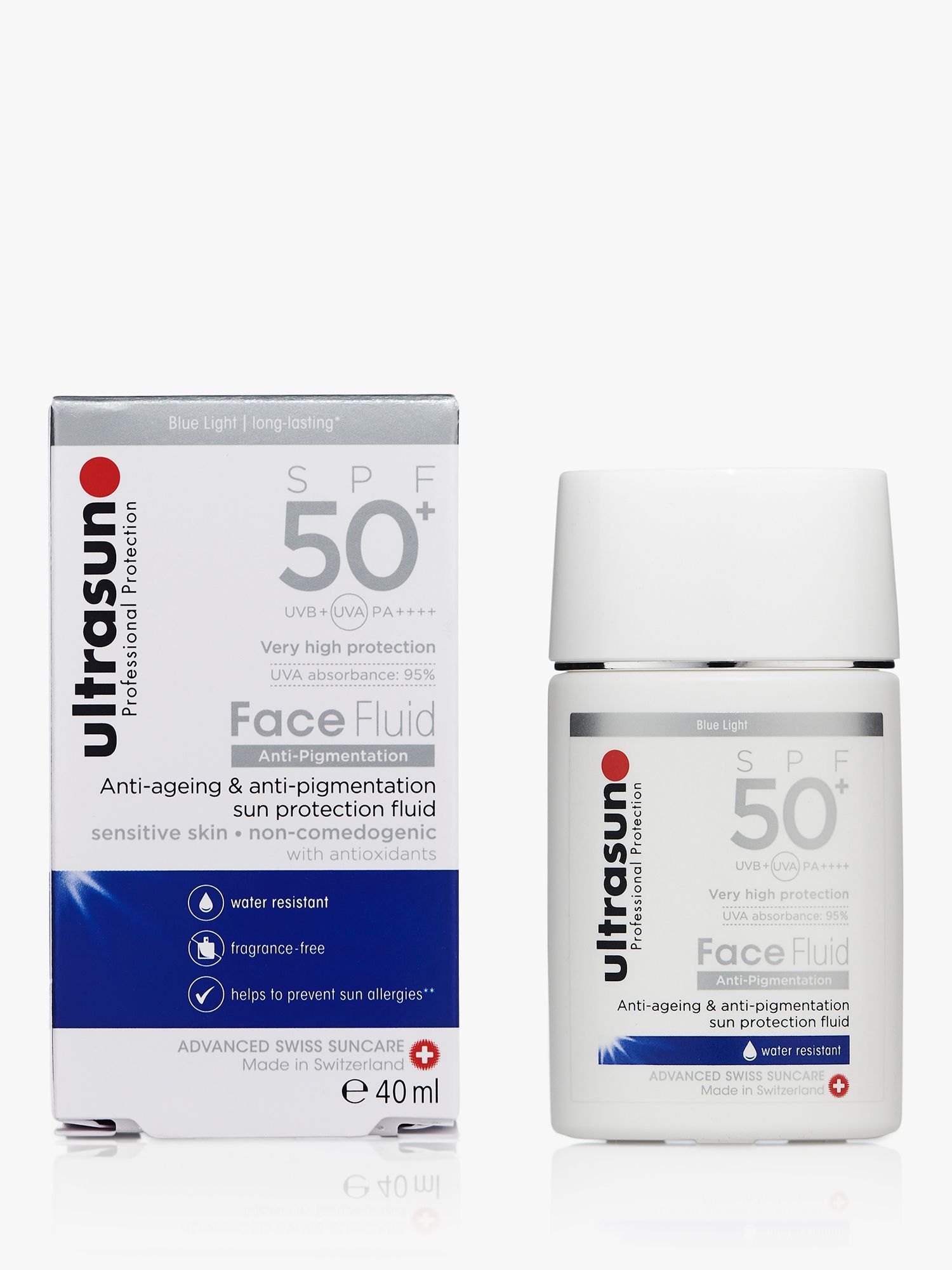Ultrasun Anti-Pigmentation Face Fluid SPF50+, 40ml 1