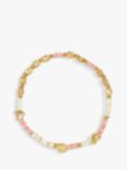 Joma Jewellery Happy Little Moments Proud of You Beaded Bracelet, Gold