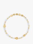 Joma Jewellery Happy Little Moments Happy Beaded Bracelet, Gold