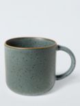 John Lewis Soft Pebble Stoneware Mug, 320ml, Green