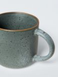 John Lewis Soft Pebble Stoneware Mug, 320ml, Green