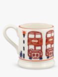 Emma Bridgewater London Bus Half Pint Earthenware Mug, 284ml, Red/Multi