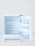 John Lewis JLBIUCL08 Integrated Under Counter Fridge, White