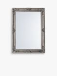 Gallery Direct Denver Baroque Wood Frame Wall Mirror, 109.5 x 79cm, Silver