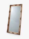 Gallery Direct Denver Baroque Wood Frame Leaner Mirror, 165 x 79.5cm, Gold