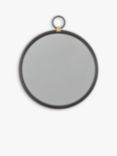 Gallery Direct Bayswater Round Wall Mirror, 40cm, Black