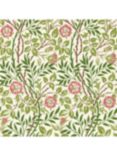 Morris & Co. Sweet Briar Wallpaper, Boughs/Rose