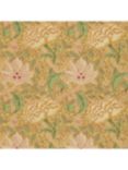 Morris & Co. Windrush Wallpaper, Gold/Thyme