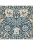 Morris & Co.Honeysuckle & Tulip Wallpaper, Woad/Thyme MFRW217371