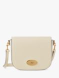 Mulberry Small Darley Classic Grain Leather Satchel, Eggshell