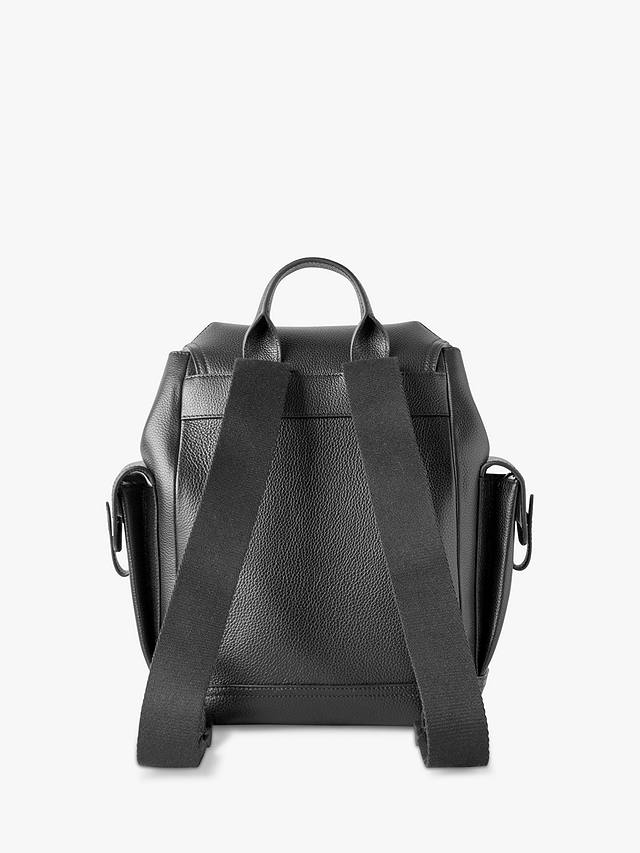 Mulberry Mini Heritage Small Classic Grain Leather Backpack, Black