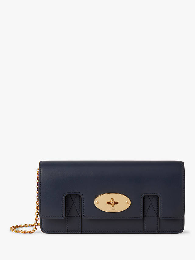 Mulberry East West Bayswater Clutch, Night Sky