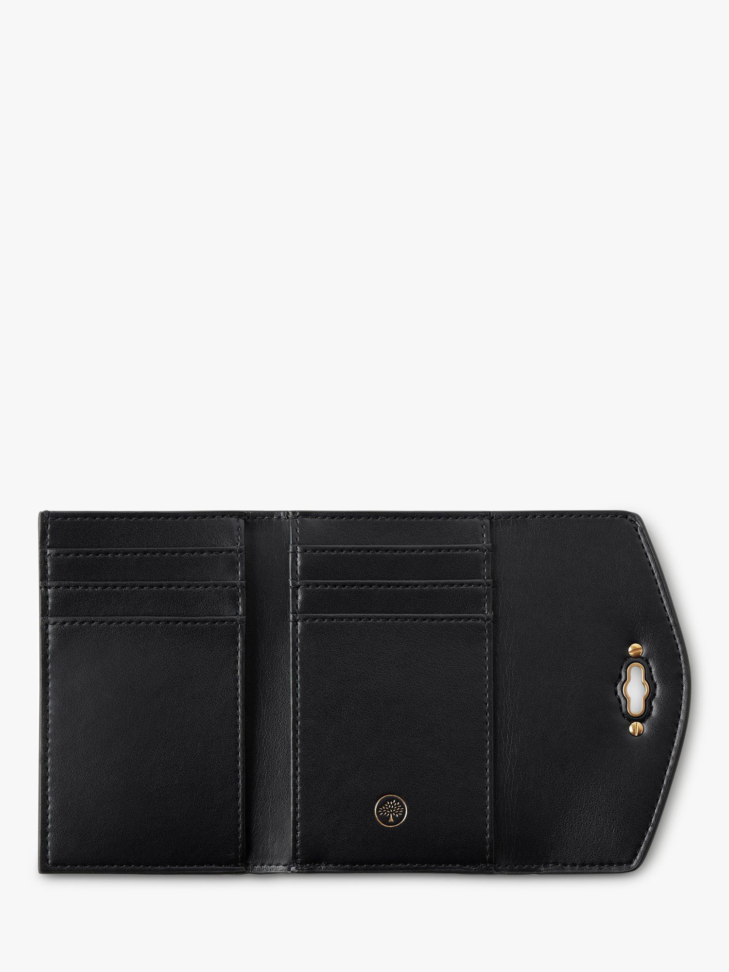 Buy Mulberry Darley Small Classic Grain Leather Folded Multi-Card Wallet Online at johnlewis.com