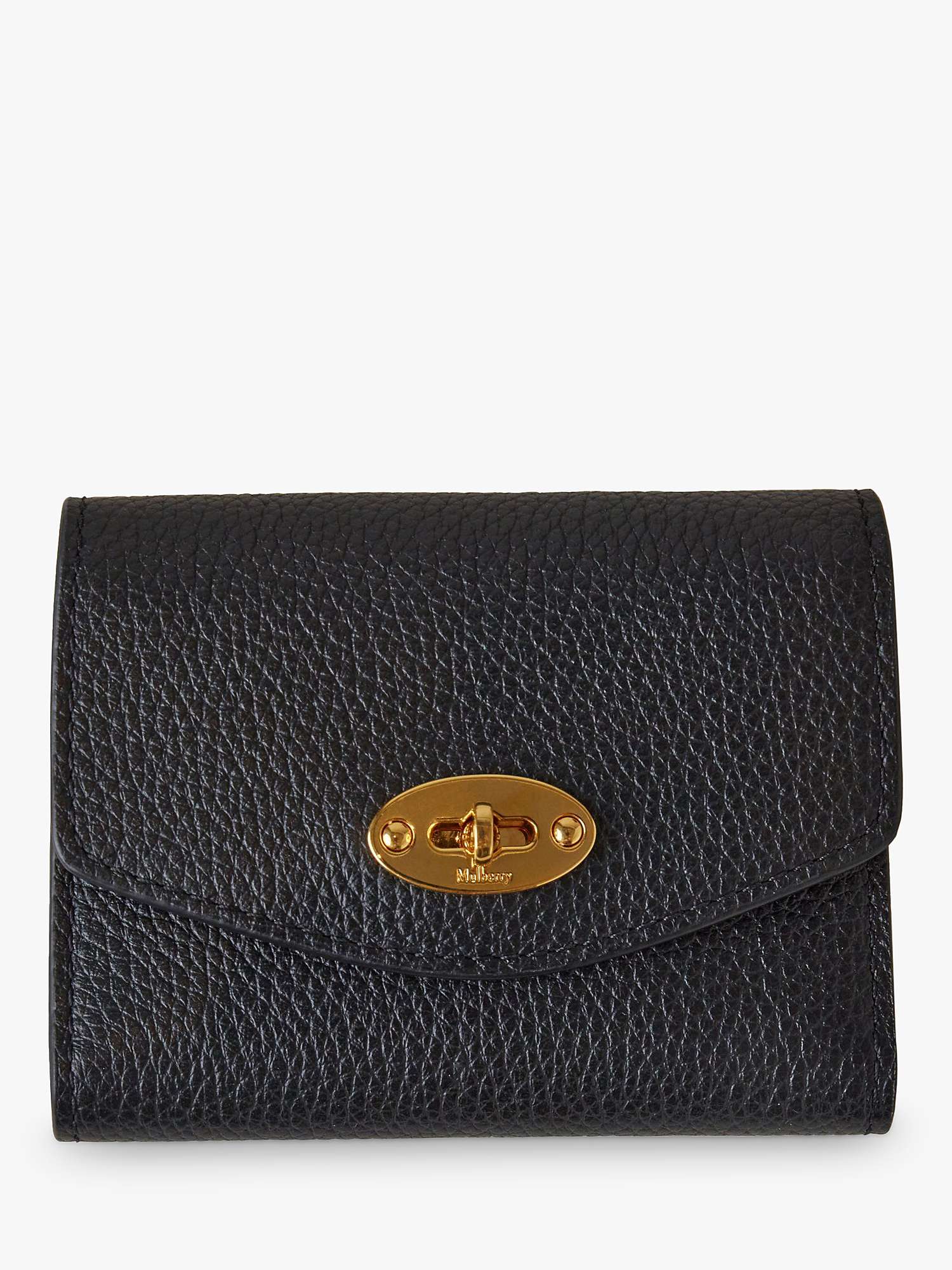 Buy Mulberry Darley Small Classic Grain Leather Concertina Wallet Online at johnlewis.com