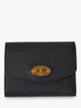 Mulberry Darley Small Classic Grain Leather Concertina Wallet, Black