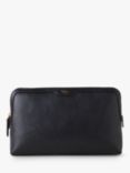 Mulberry Classic Grain Leather Medium Cosmetic Pouch, Black