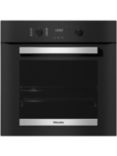 Miele H2455B Built-In Electric Single Oven, Black