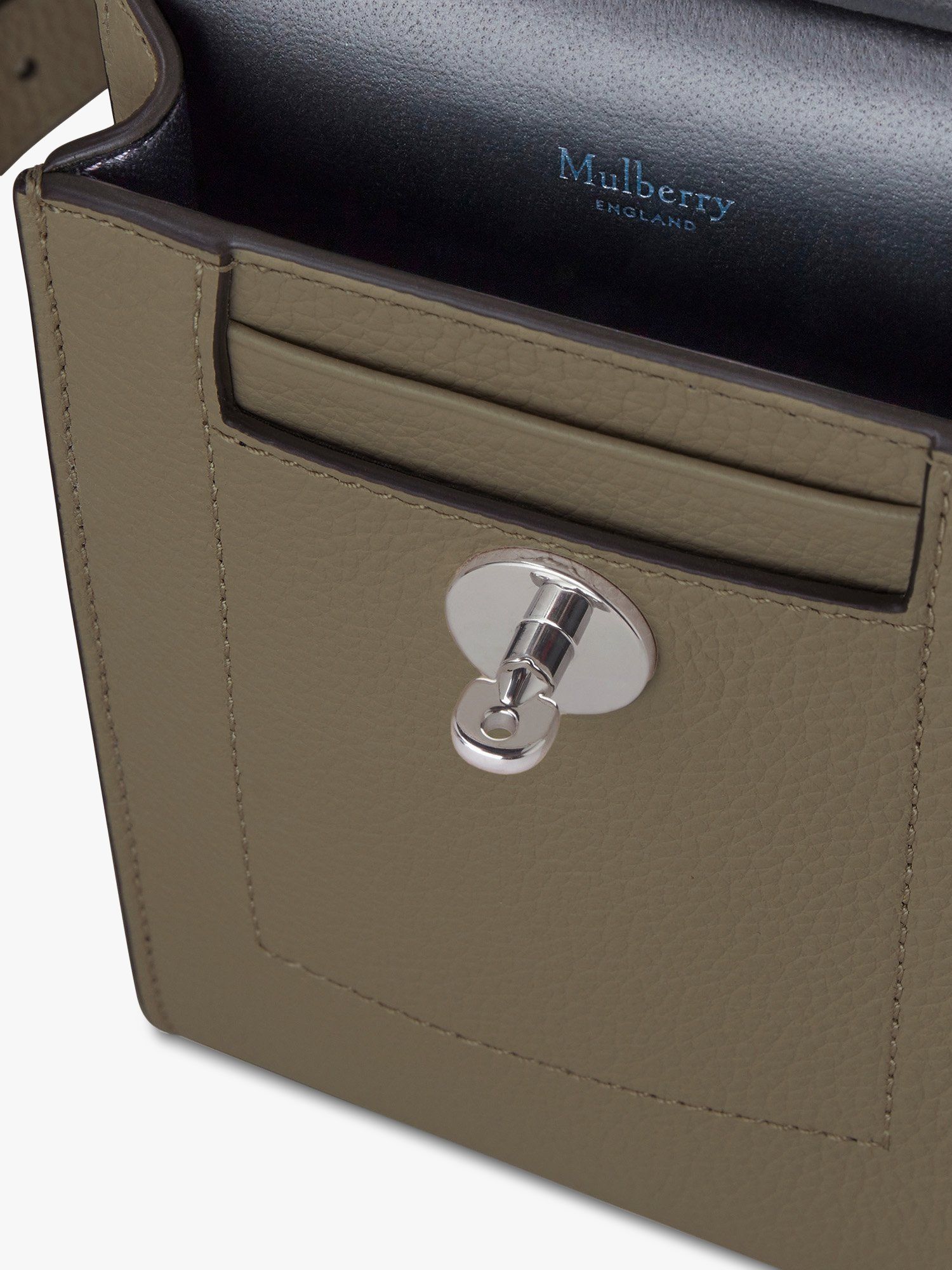 Buy Mulberry Mini Antony Small Classic Grain Leather Crossbody Bag Online at johnlewis.com