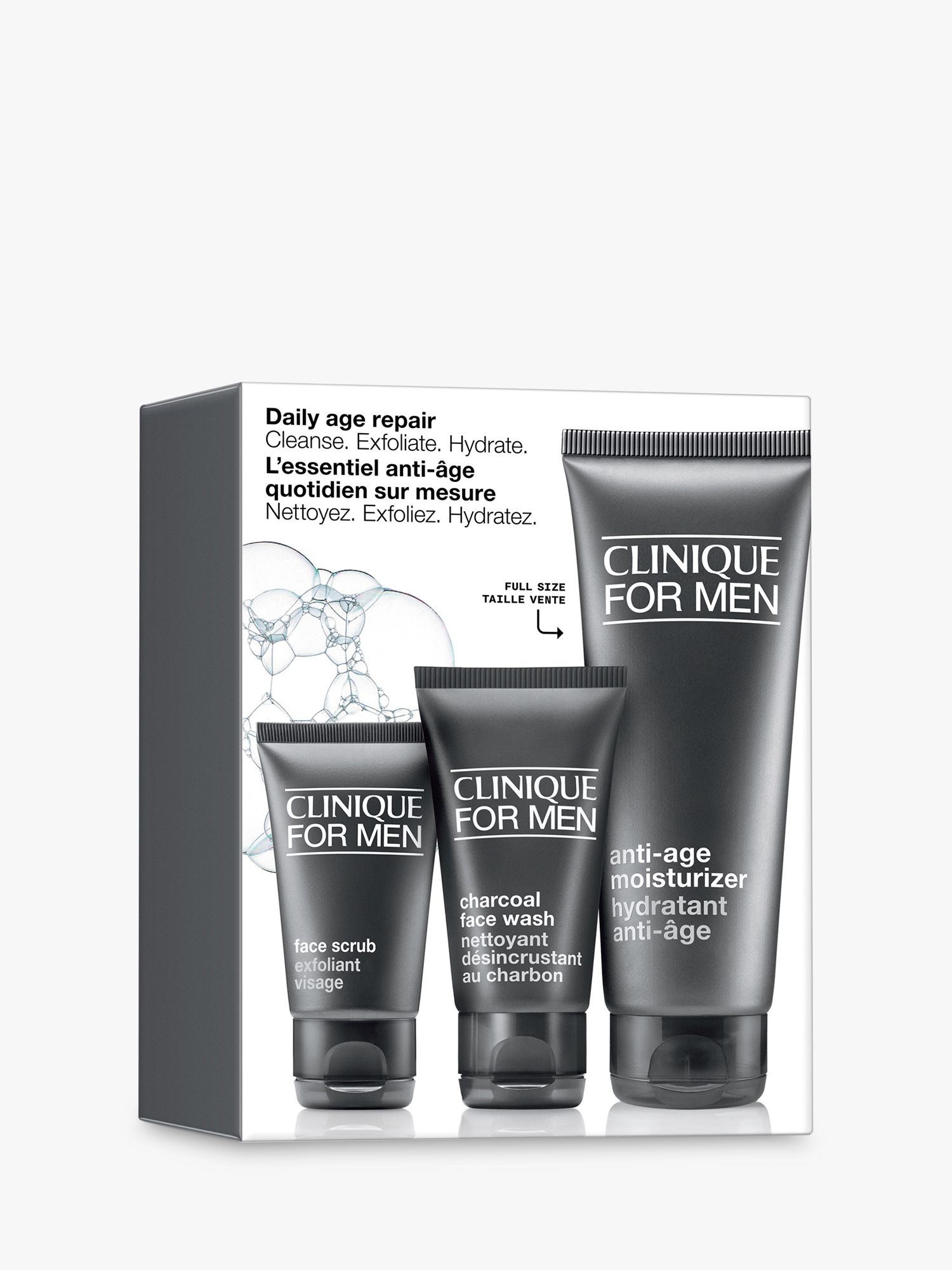Clinique Daily Age Repair Skincare Gift Set for Men 3