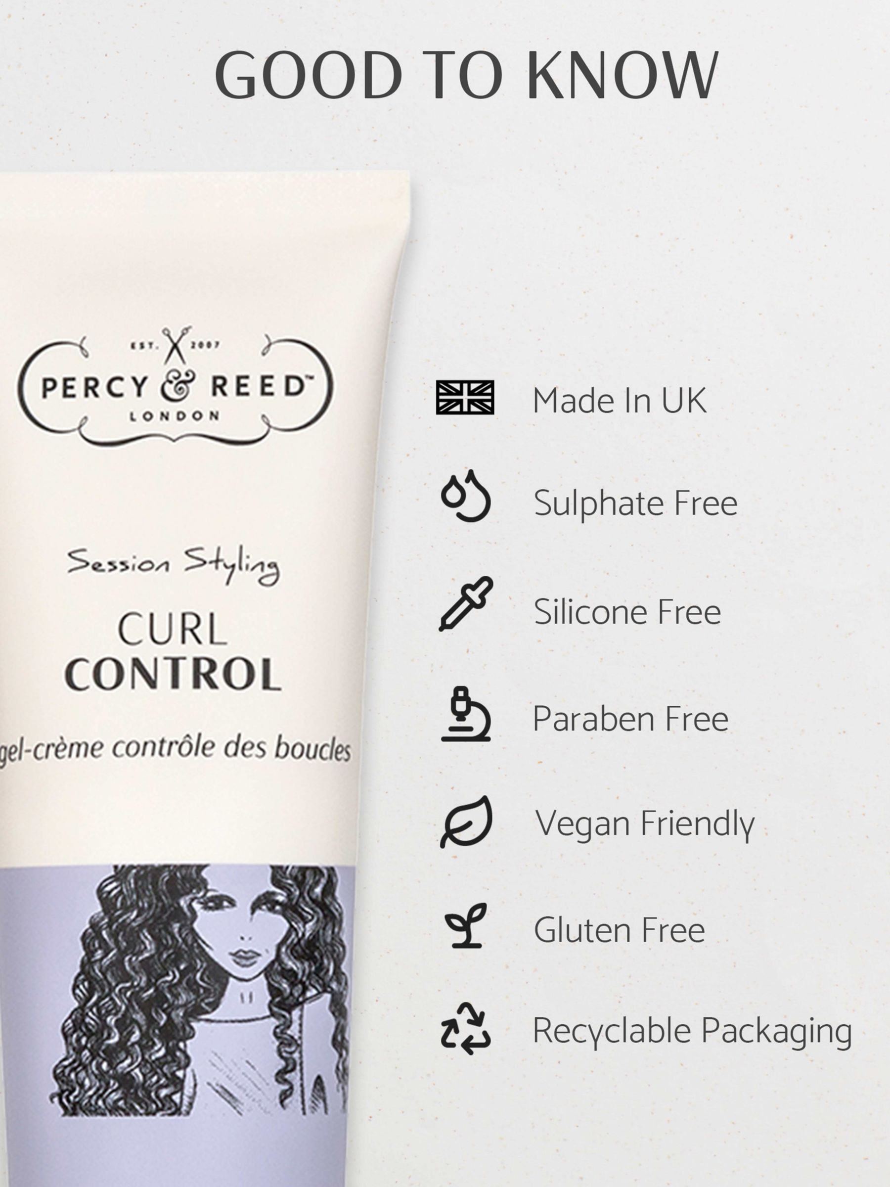 Percy & Reed Session Styling Curl Control Gel, 150ml 5