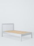 John Lewis Spindle Bed Frame, Single, Grey