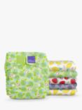 Bambino Mio Miosolo All in One Reusable Nappies Bundle, Pack of 6