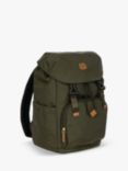 Bric's X-Collection Large Waterproof Travel Backpack, 20L, Olive