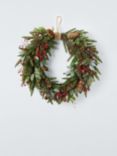 John Lewis Berries and Pine Cones Wreath