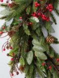 John Lewis Berries and Pine Cones Wreath