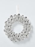 John Lewis Disco Ball Wreath, Dia.40cm