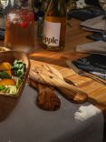 Selbrae House Olive Wood Salad Server Hands