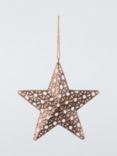 John Lewis Dawn & Dusk Filigree Star Tree Decoration