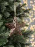 John Lewis Dawn & Dusk Filigree Star Tree Decoration