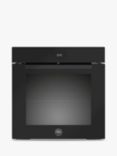 Bertazzoni Modern Series FMOD6115PLB2 60cm Built-In Electric Single Oven, Black Glass