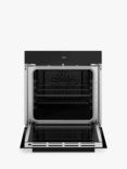 Bertazzoni Modern Series FMOD6115PLB2 60cm Built-In Electric Single Oven, Black Glass