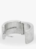 AllSaints Unisex Chunky Cuff Single Earring, Warm Silver