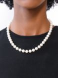 Lauren Ralph Lauren Faux Pearl Collar Necklace, Gold