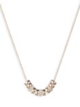 Lauren Ralph Lauren Rondelle and Crystal Necklace, Gold